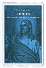 The Name of Jesus SATB choral sheet music cover